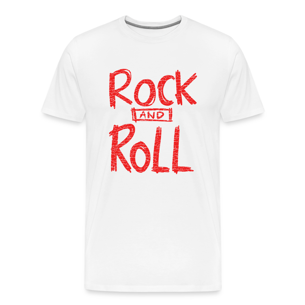 Rock & Roll 31 Premium T-Shirt Herren - Weiß