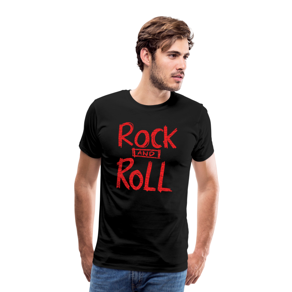 Rock & Roll 31 Premium T-Shirt Herren - Schwarz