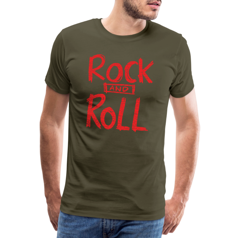 Rock & Roll 31 Premium T-Shirt Herren - Khaki