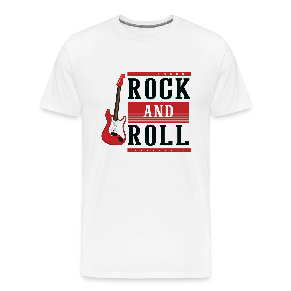 Rock & Roll 32 Premium T-Shirt Herren - Weiß