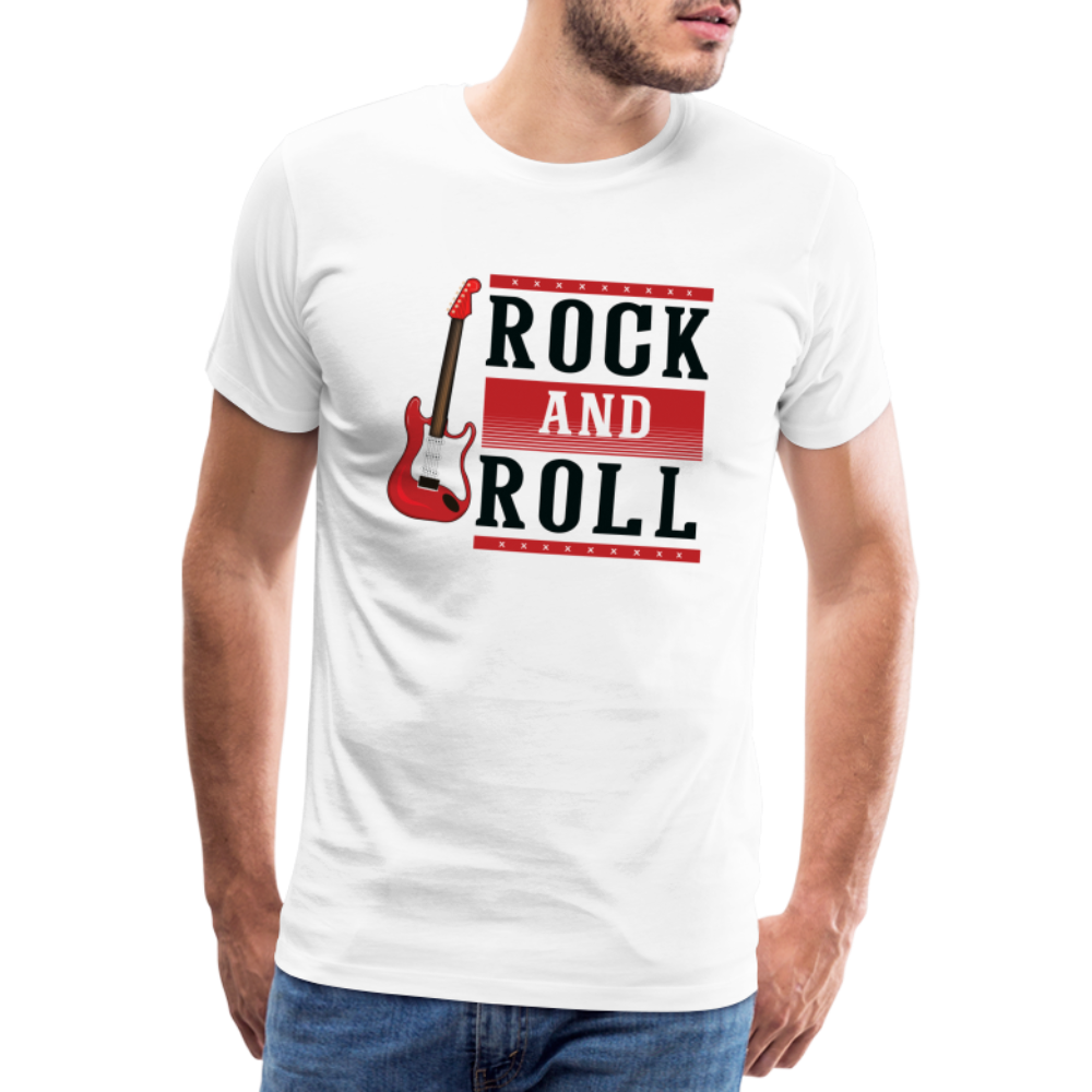 Rock & Roll 32 Premium T-Shirt Herren - Weiß