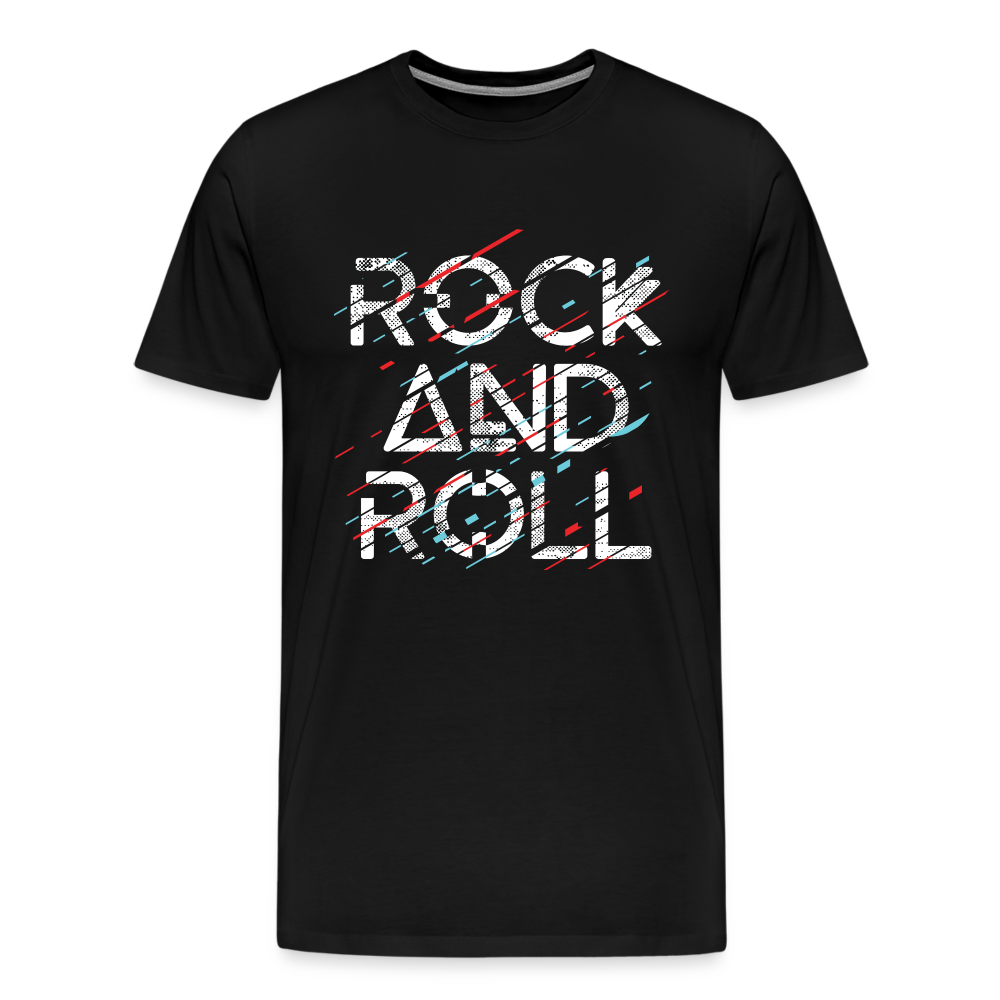 Rock & Roll 35 Premium T-Shirt Herren - Schwarz