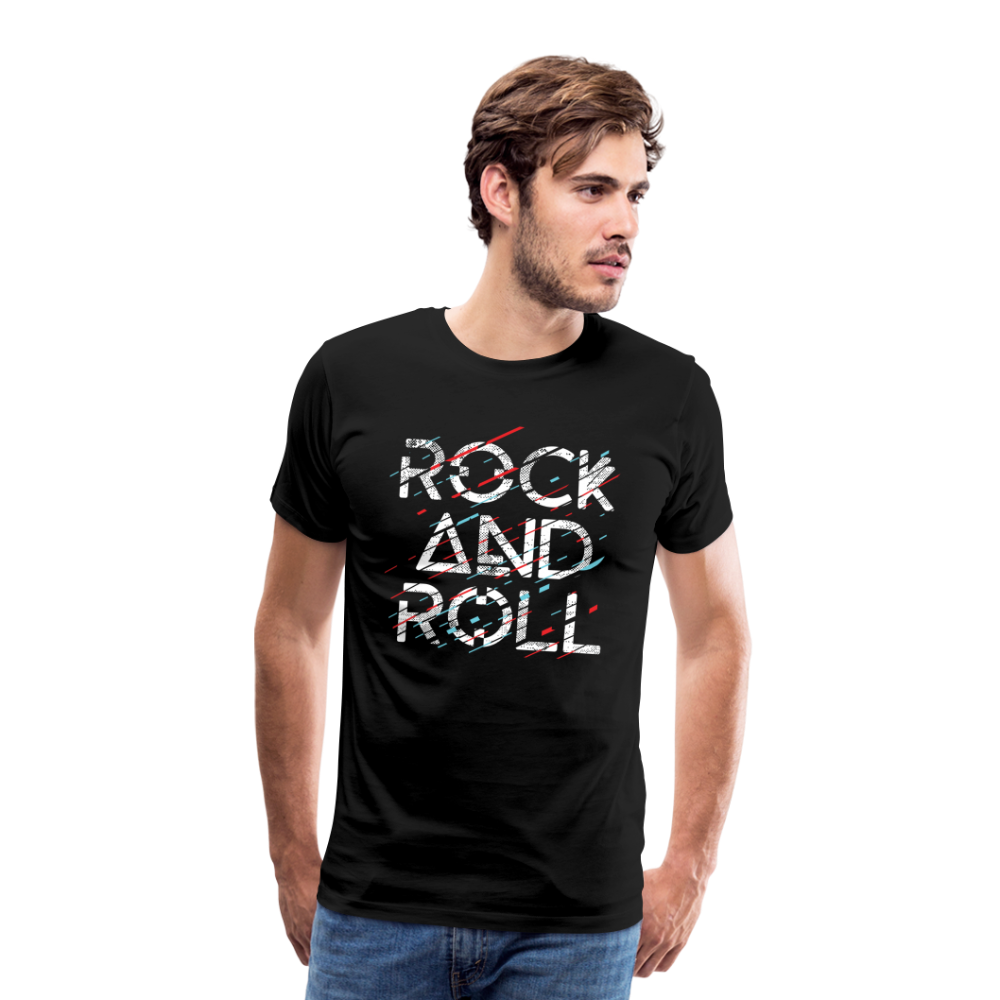 Rock & Roll 35 Premium T-Shirt Herren - Schwarz