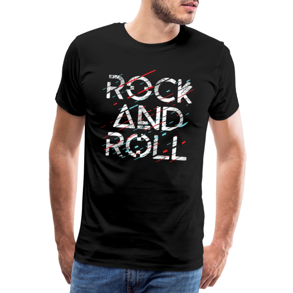Rock & Roll 35 Premium T-Shirt Herren - Schwarz