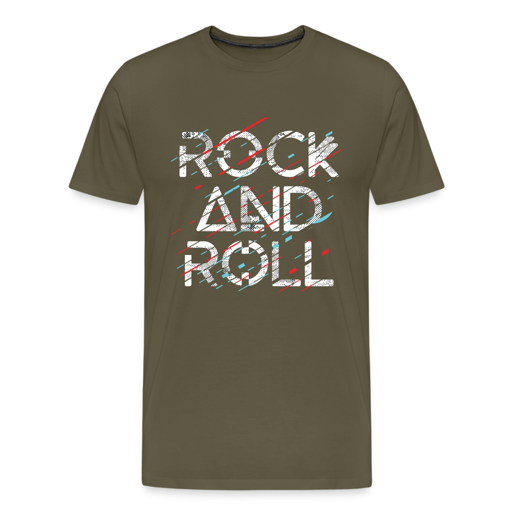 Rock & Roll 35 Premium T-Shirt Herren - Khaki