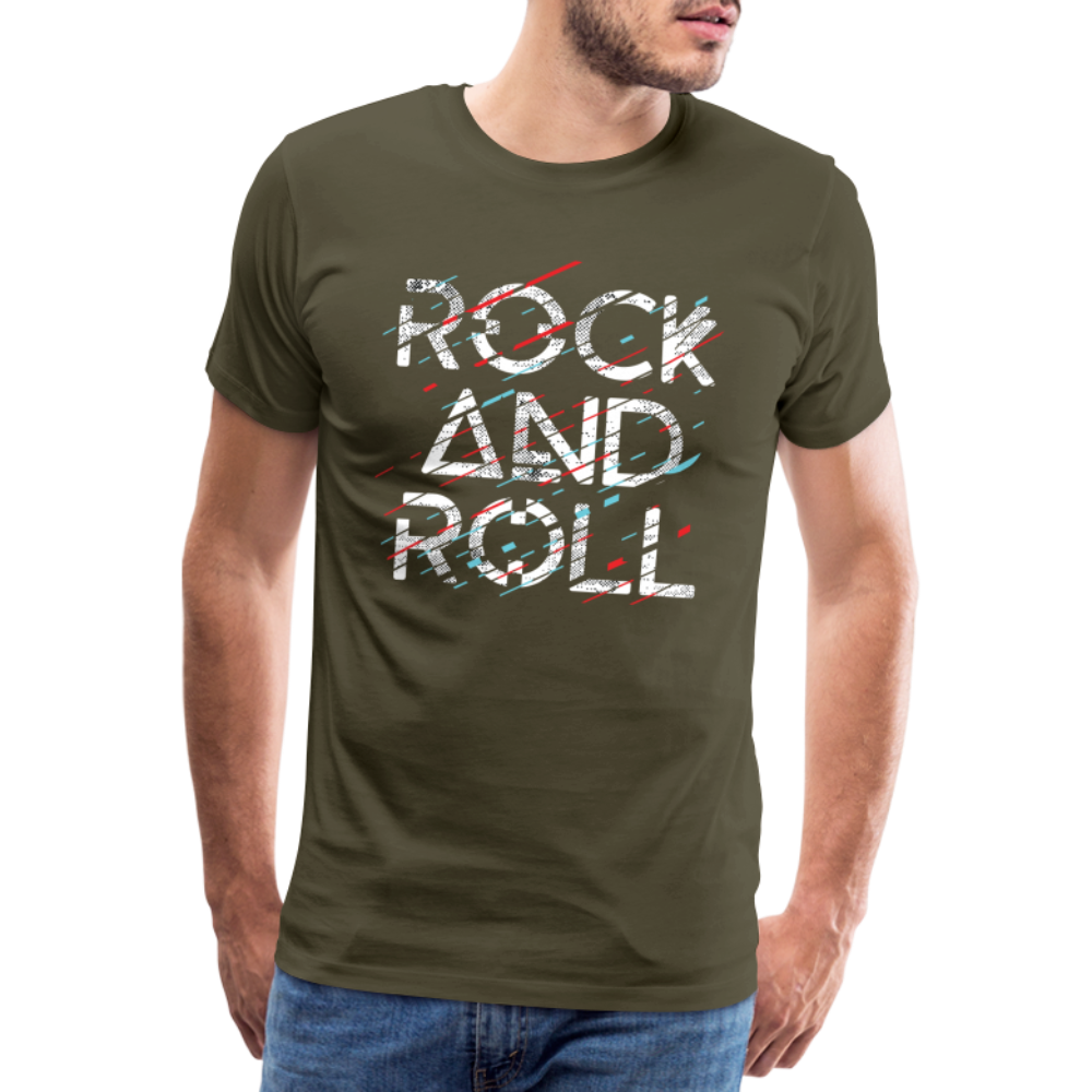 Rock & Roll 35 Premium T-Shirt Herren - Khaki