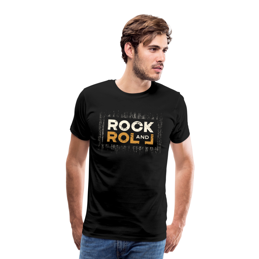 Rock & Roll 34 Premium T-Shirt Herren - Schwarz