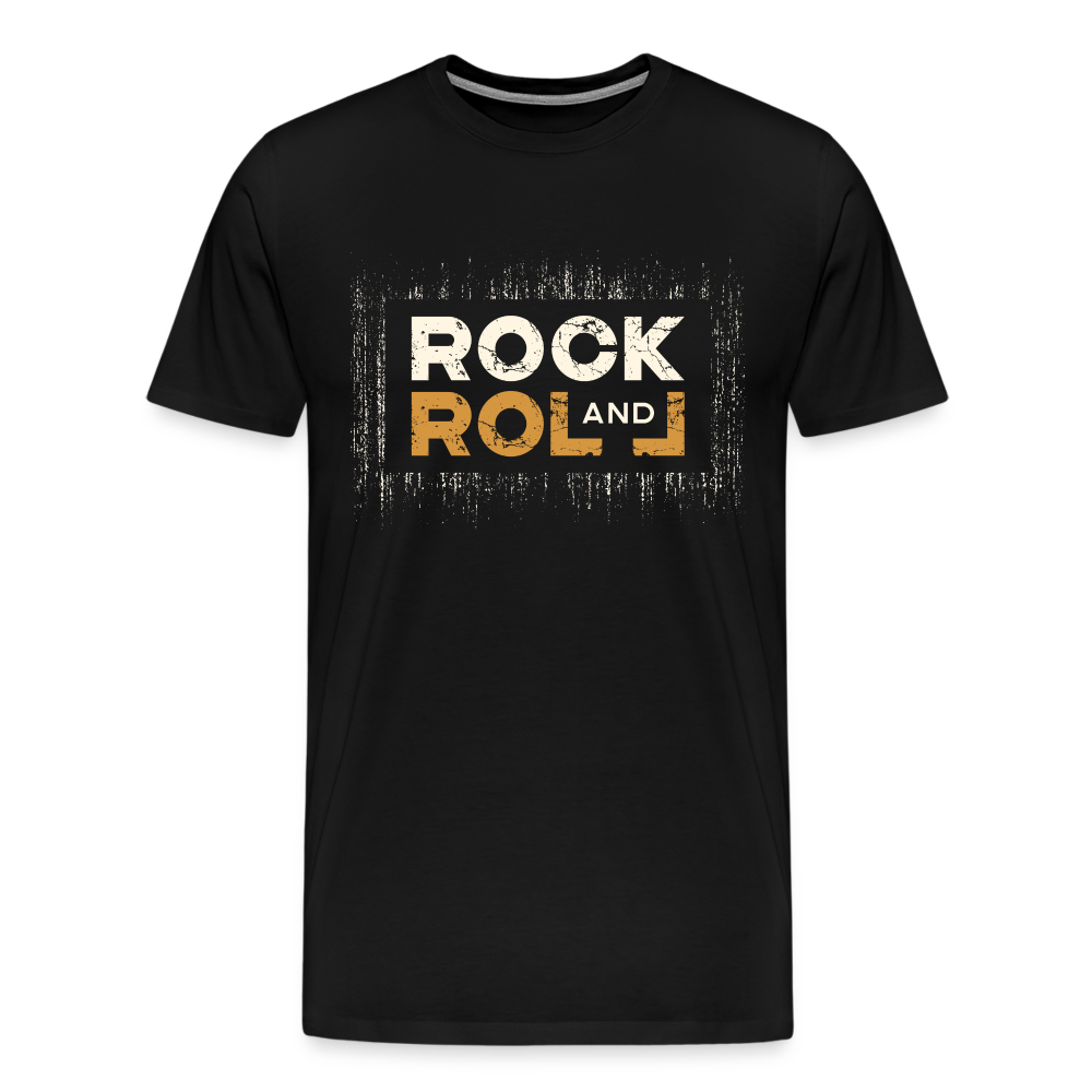 Rock & Roll 34 Premium T-Shirt Herren - Schwarz
