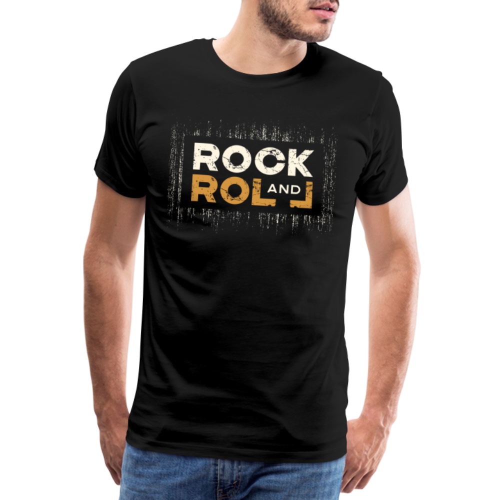 Rock & Roll 34 Premium T-Shirt Herren - Schwarz