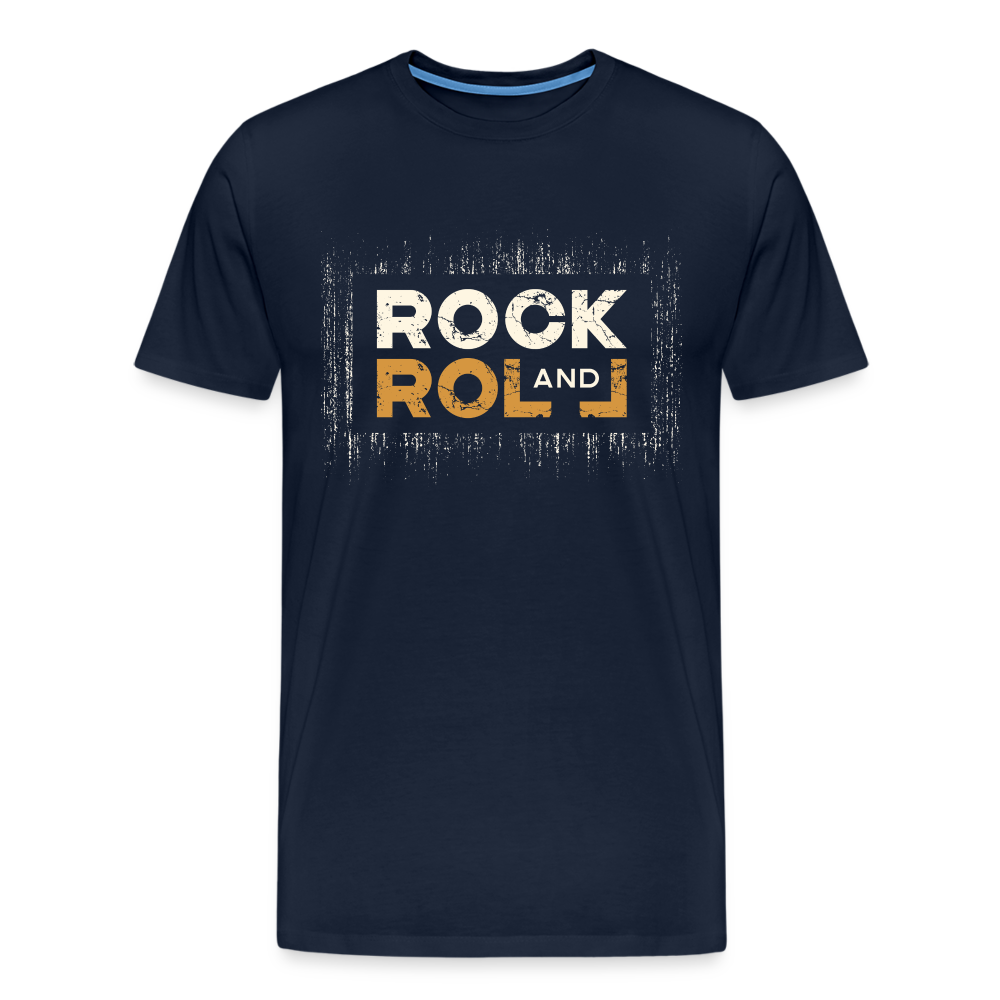 Rock & Roll 34 Premium T-Shirt Herren - Navy