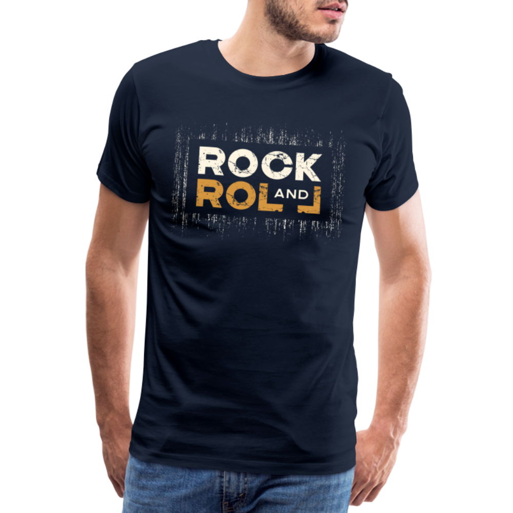 Rock & Roll 34 Premium T-Shirt Herren - Navy