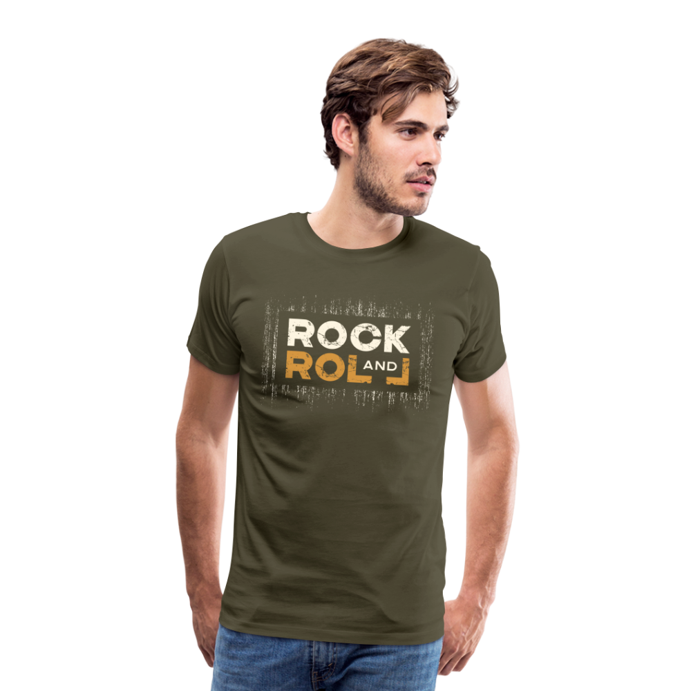 Rock & Roll 34 Premium T-Shirt Herren - Khaki