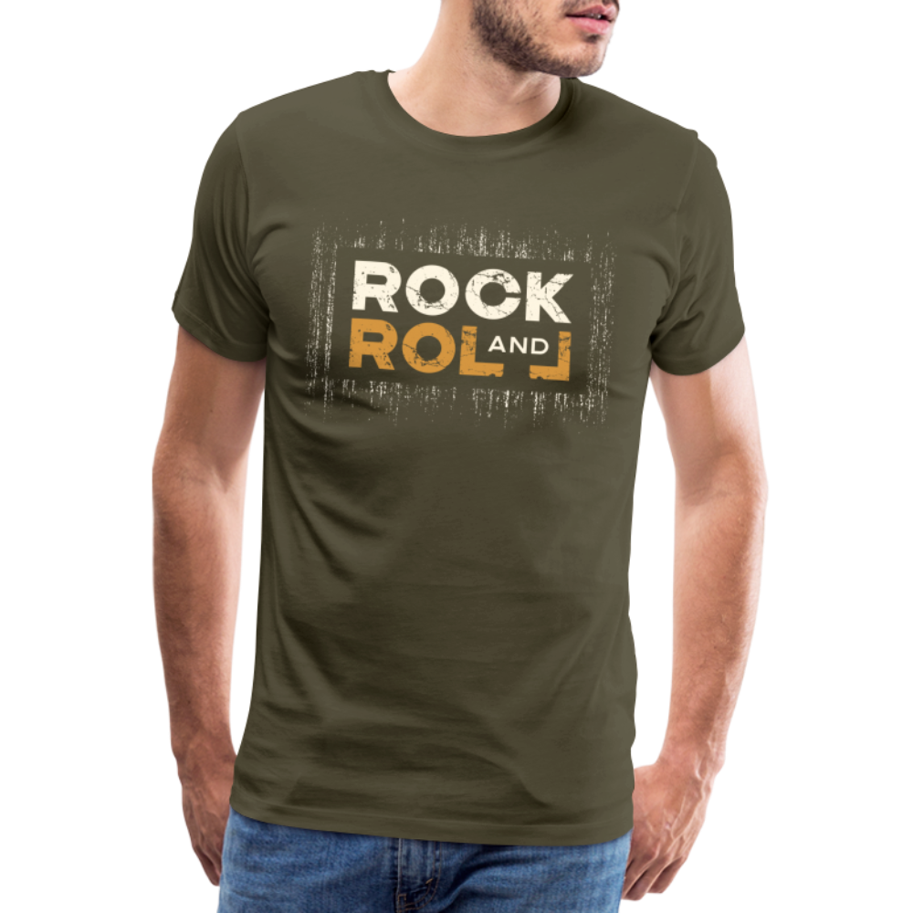 Rock & Roll 34 Premium T-Shirt Herren - Khaki