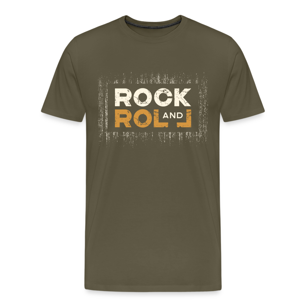 Rock & Roll 34 Premium T-Shirt Herren - Khaki