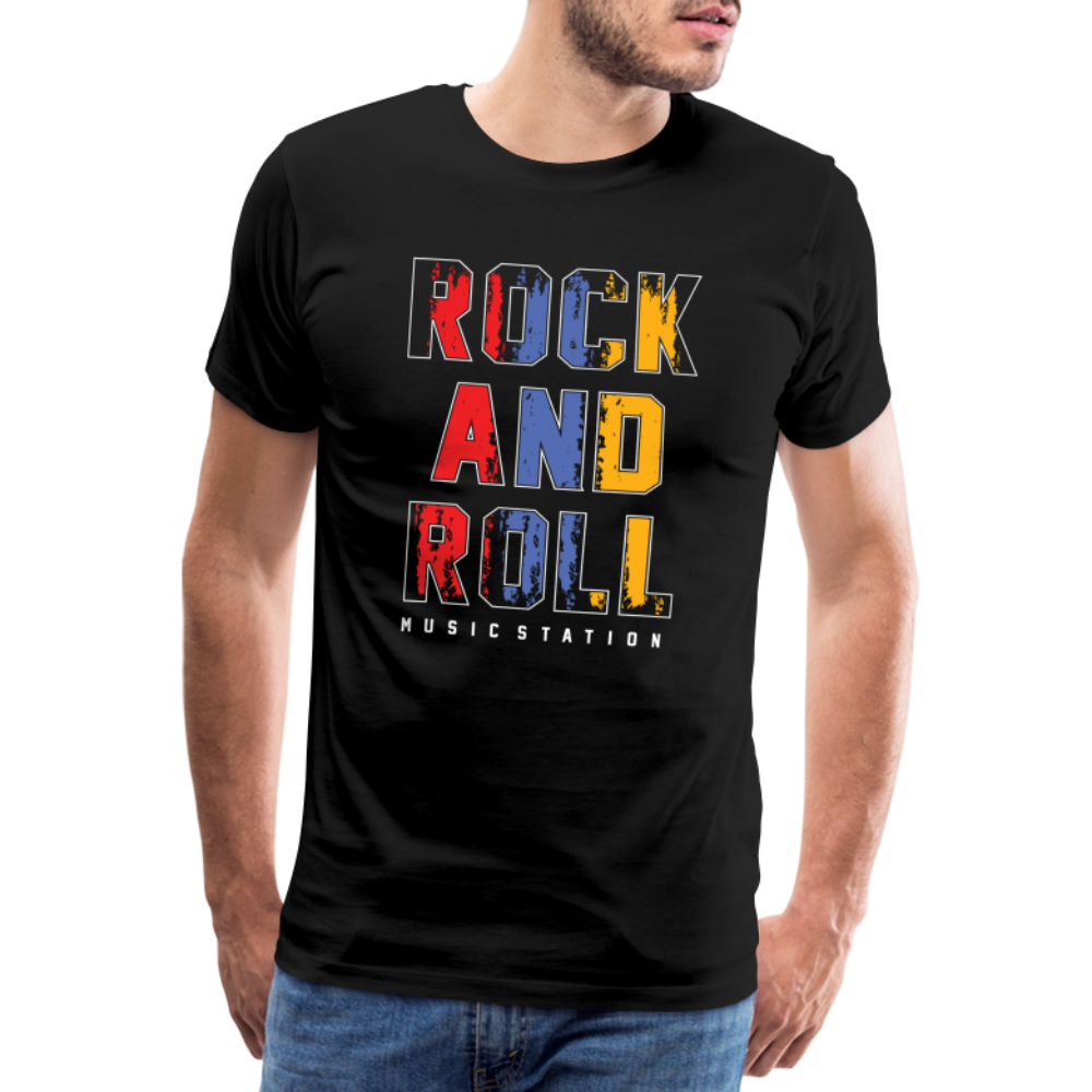 Rock & Roll 37 Premium T-Shirt Herren - Schwarz