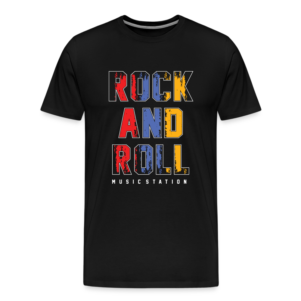 Rock & Roll 37 Premium T-Shirt Herren - Schwarz