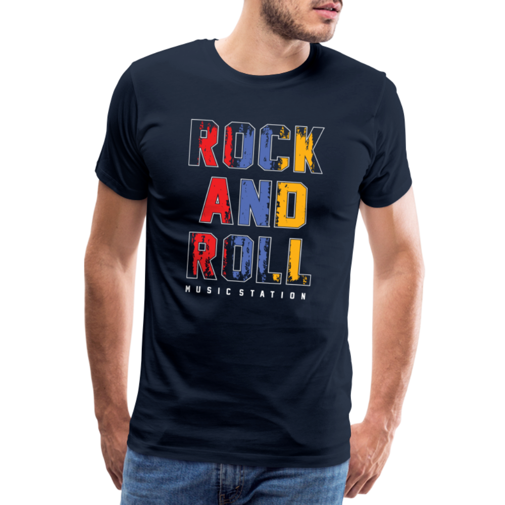 Rock & Roll 37 Premium T-Shirt Herren - Navy