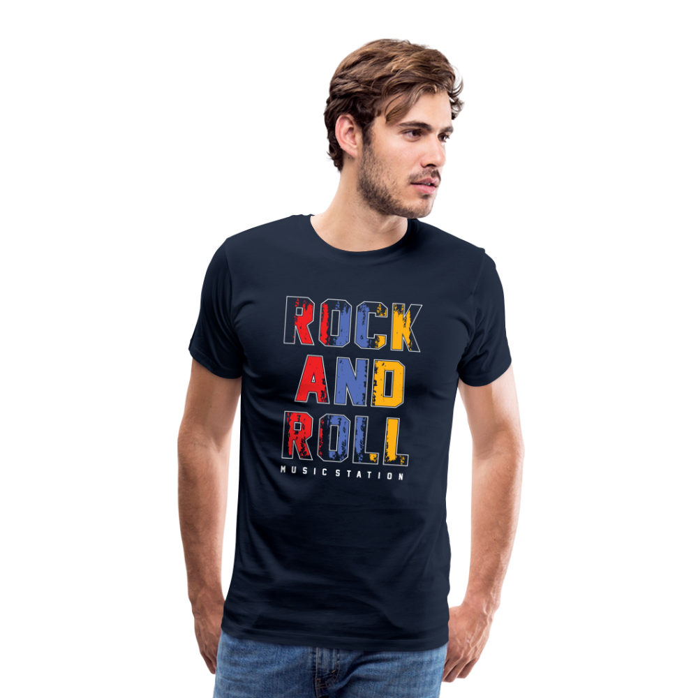 Rock & Roll 37 Premium T-Shirt Herren - Navy