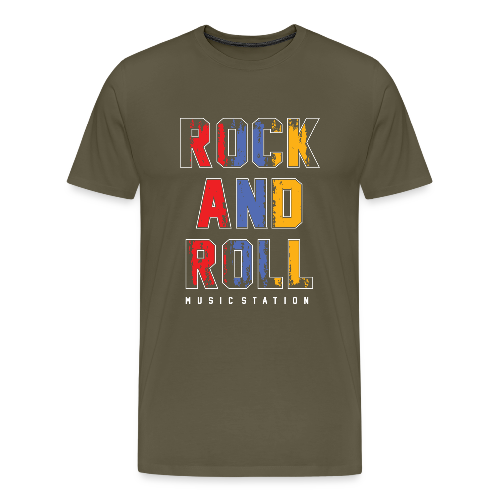 Rock & Roll 37 Premium T-Shirt Herren - Khaki