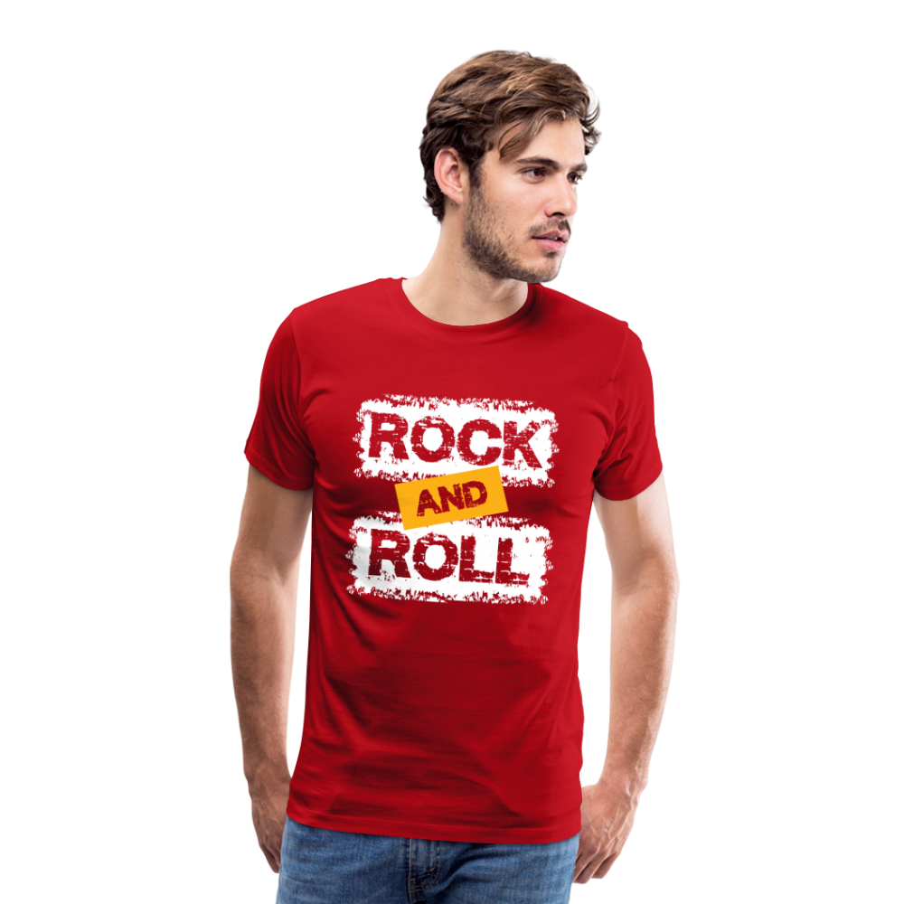 Rock & Roll 38 Premium T-Shirt Herren - Rot