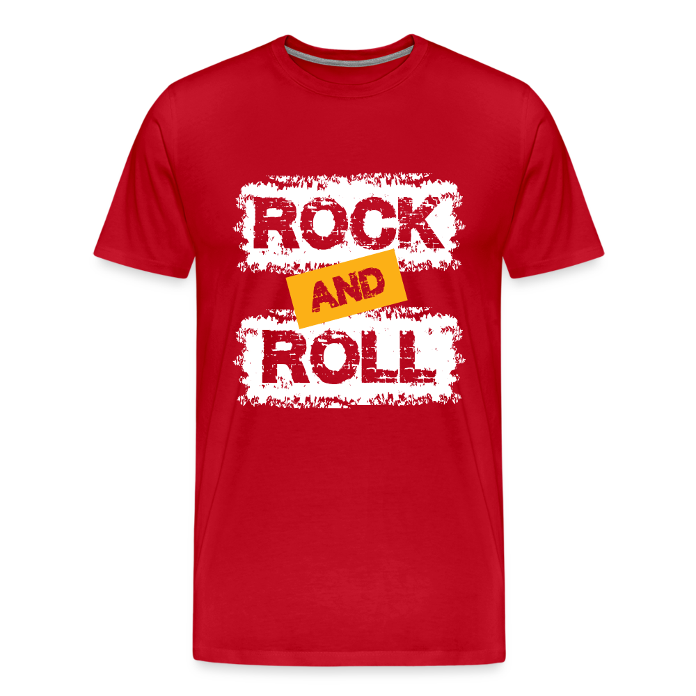 Rock & Roll 38 Premium T-Shirt Herren - Rot