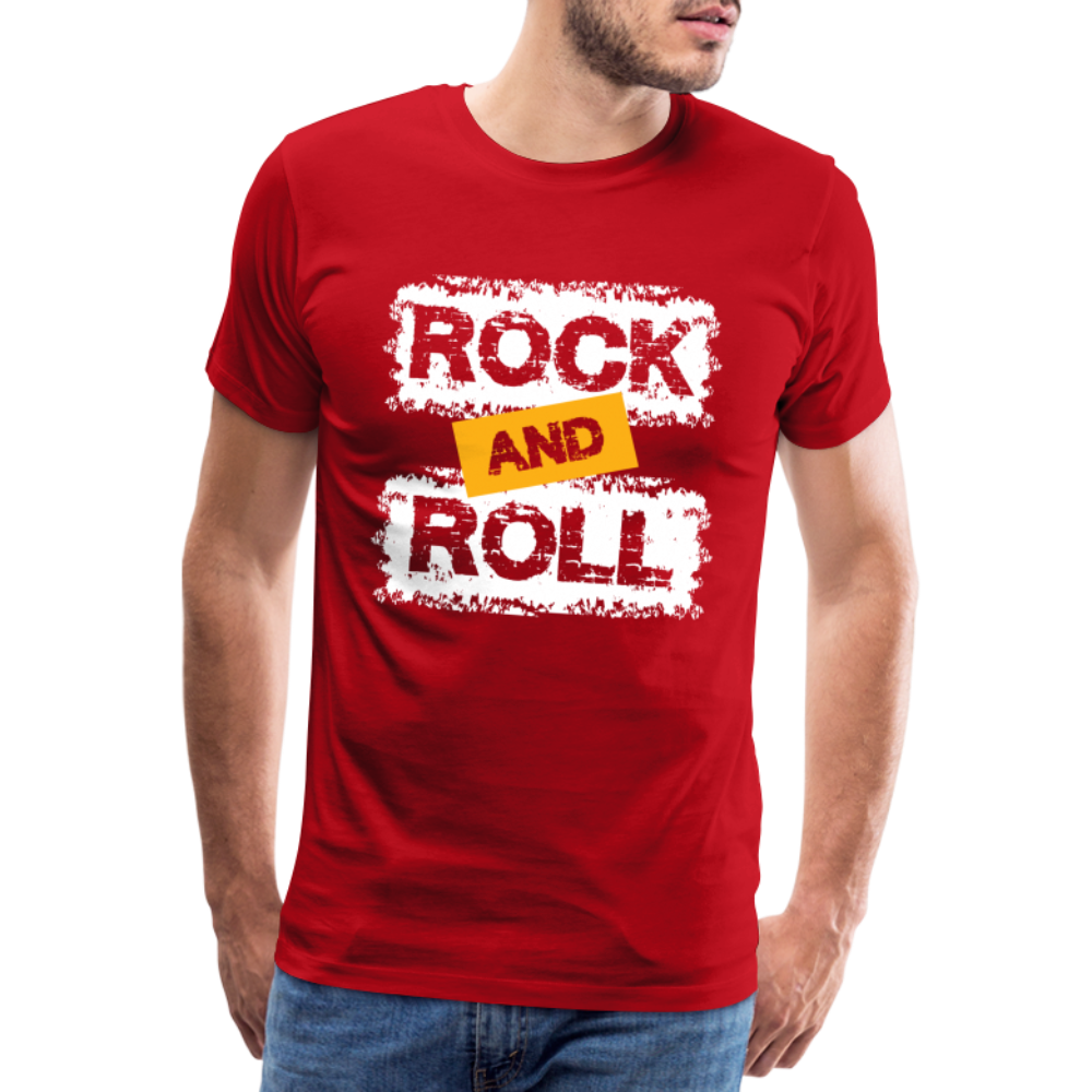 Rock & Roll 38 Premium T-Shirt Herren - Rot