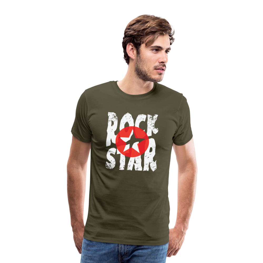 Rock & Roll 41 Premium T-Shirt Herren - Khaki