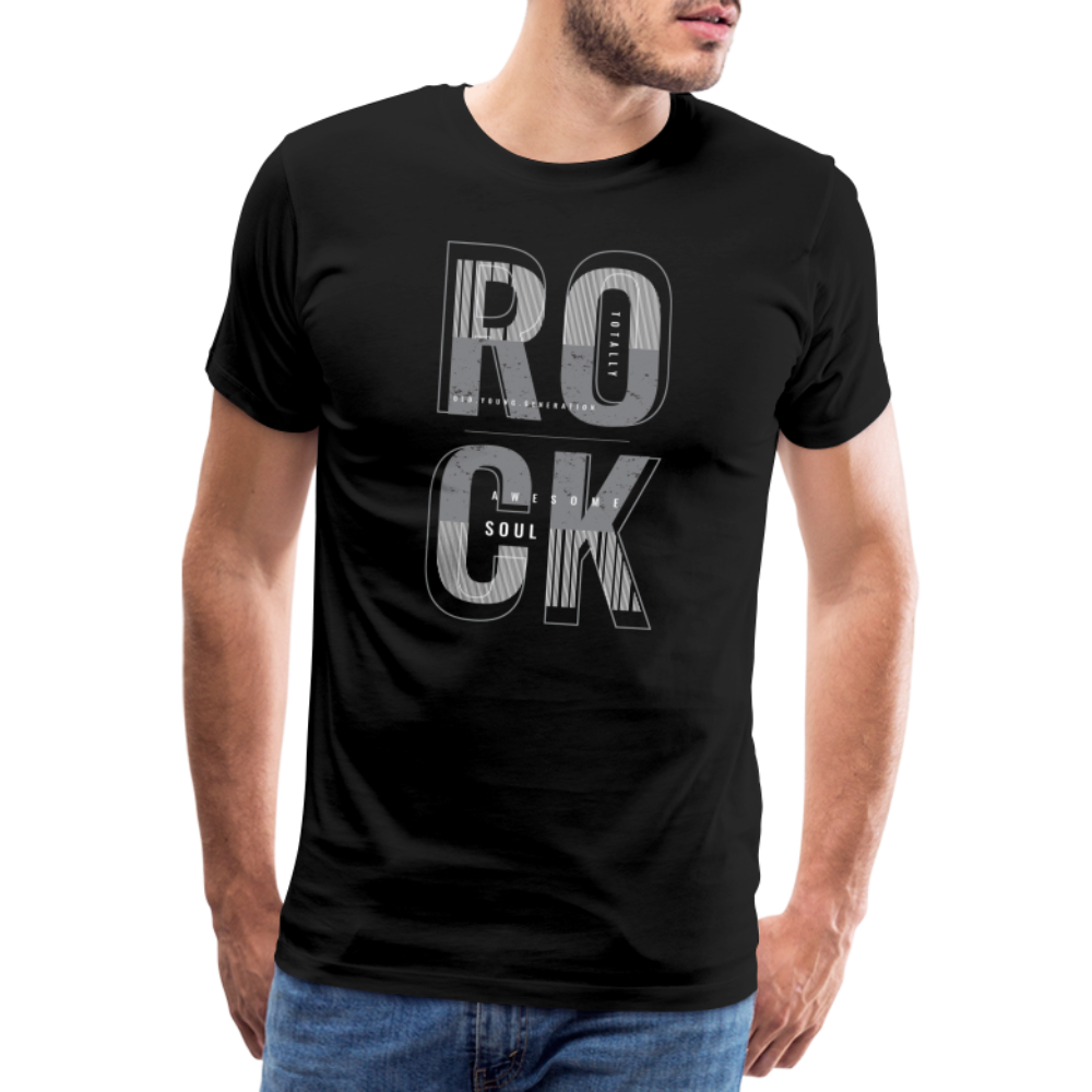 Rock & Roll 43 Premium T-Shirt Herren - Schwarz