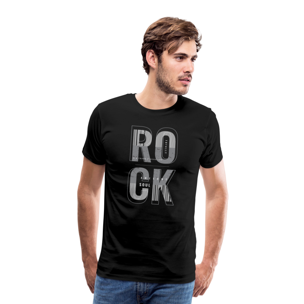 Rock & Roll 43 Premium T-Shirt Herren - Schwarz
