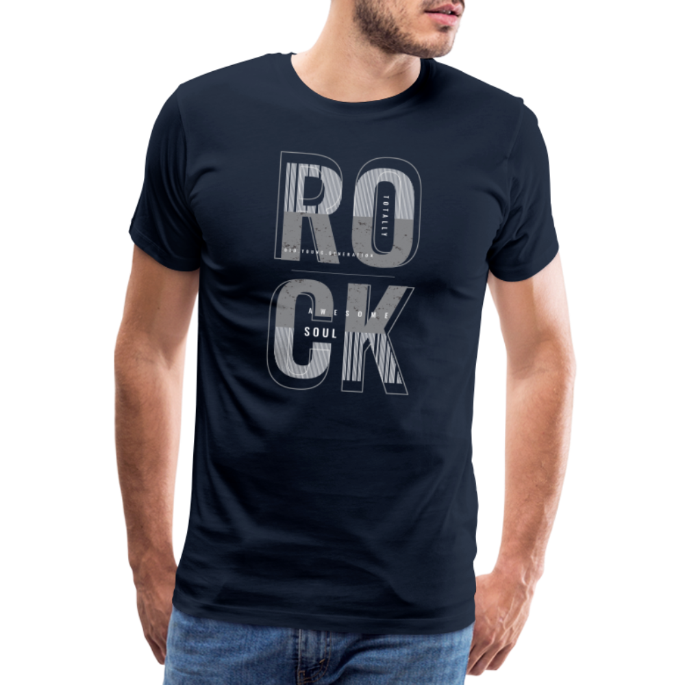 Rock & Roll 43 Premium T-Shirt Herren - Navy