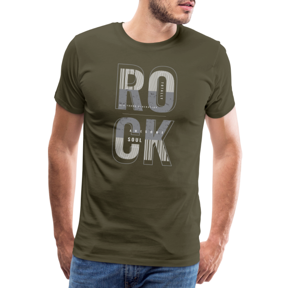 Rock & Roll 43 Premium T-Shirt Herren - Khaki