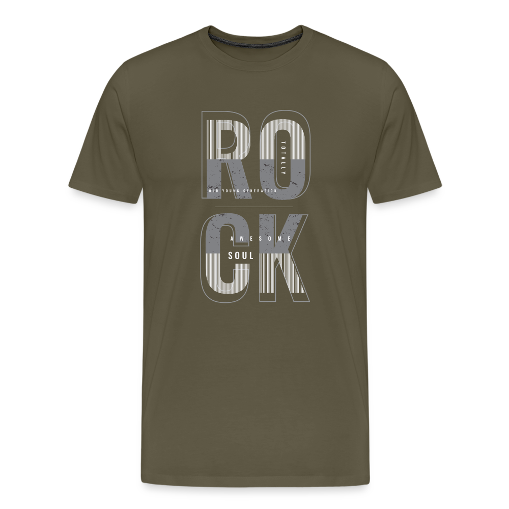 Rock & Roll 43 Premium T-Shirt Herren - Khaki