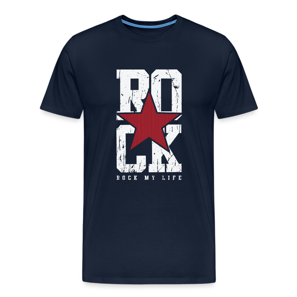 Rock & Roll 42 Premium T-Shirt Herren - Navy