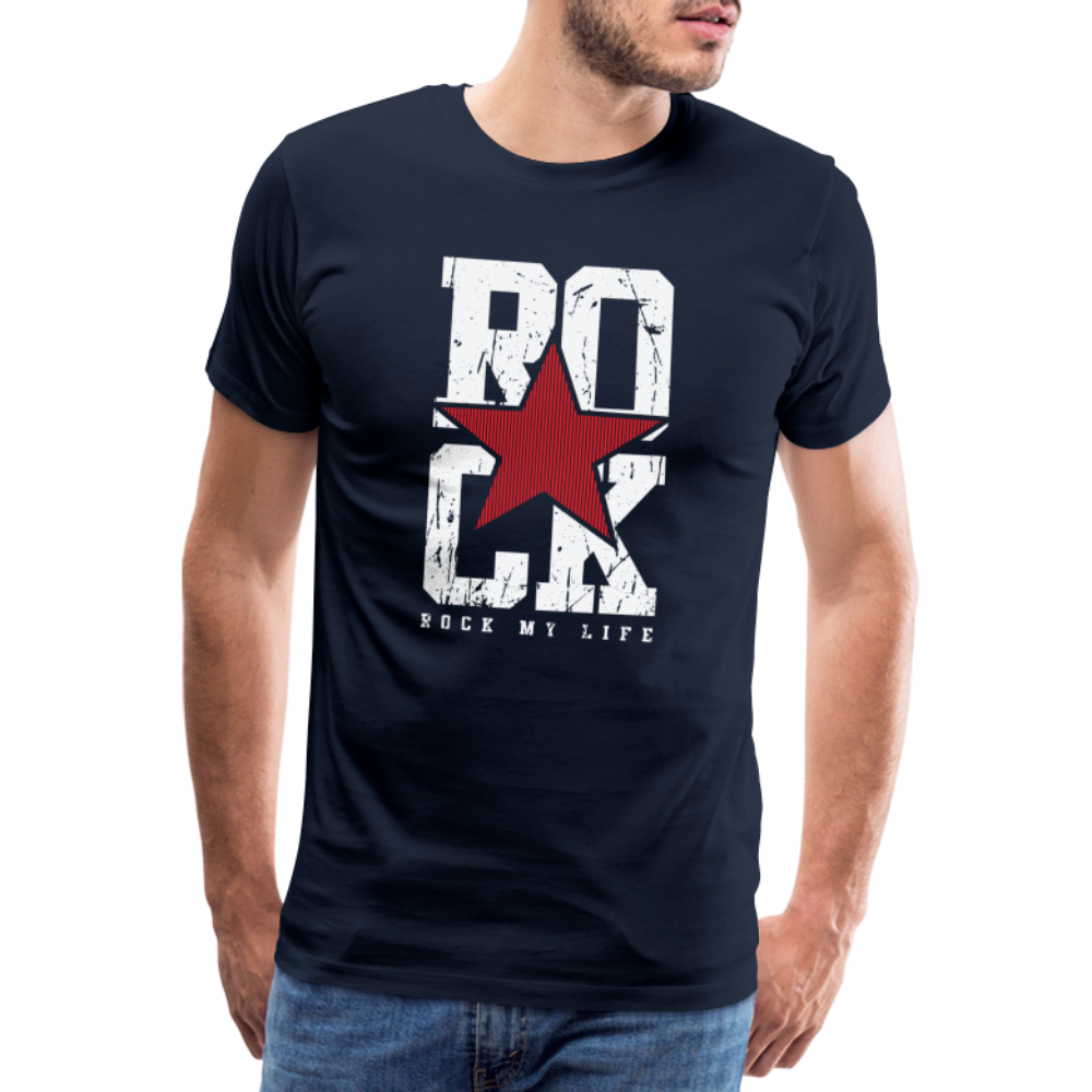 Rock & Roll 42 Premium T-Shirt Herren - Navy