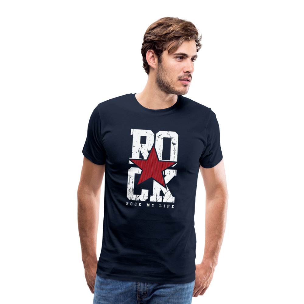 Rock & Roll 42 Premium T-Shirt Herren - Navy
