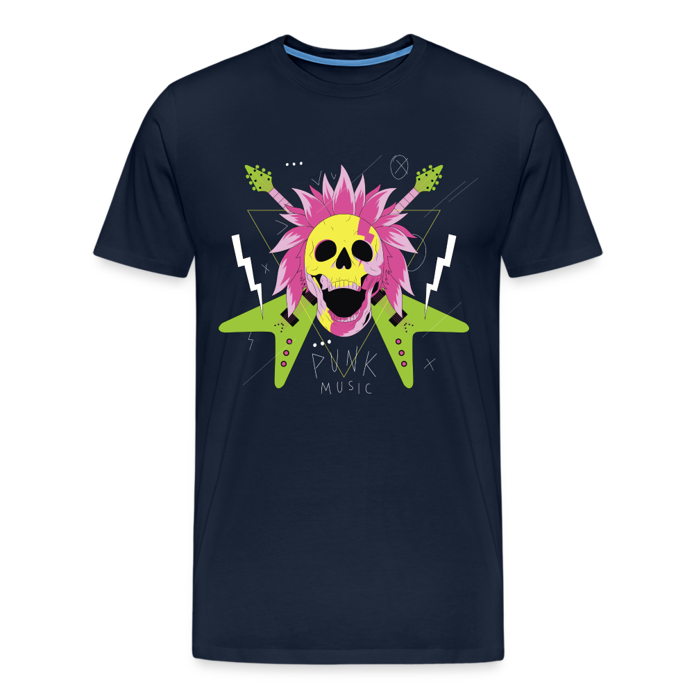 Rock & Roll 45 Premium T-Shirt Herren - Navy