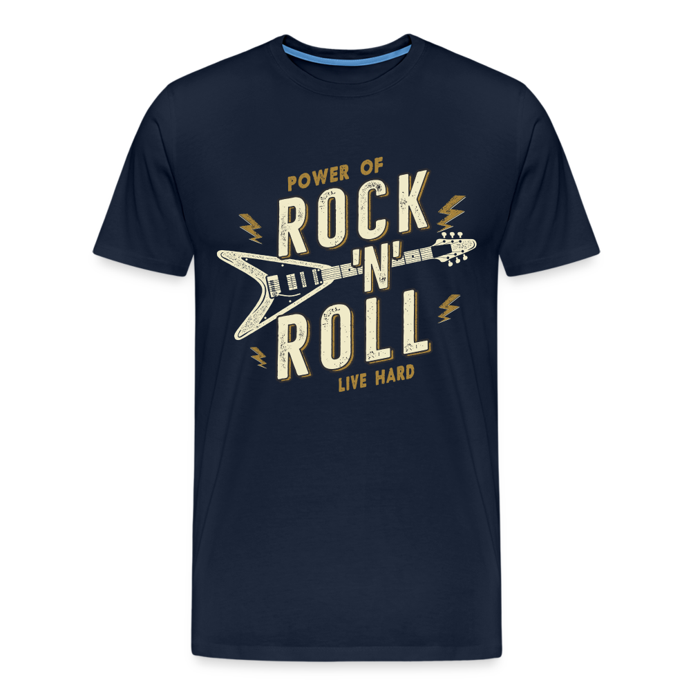 Rock & Roll 49 Premium T-Shirt Herren - Navy