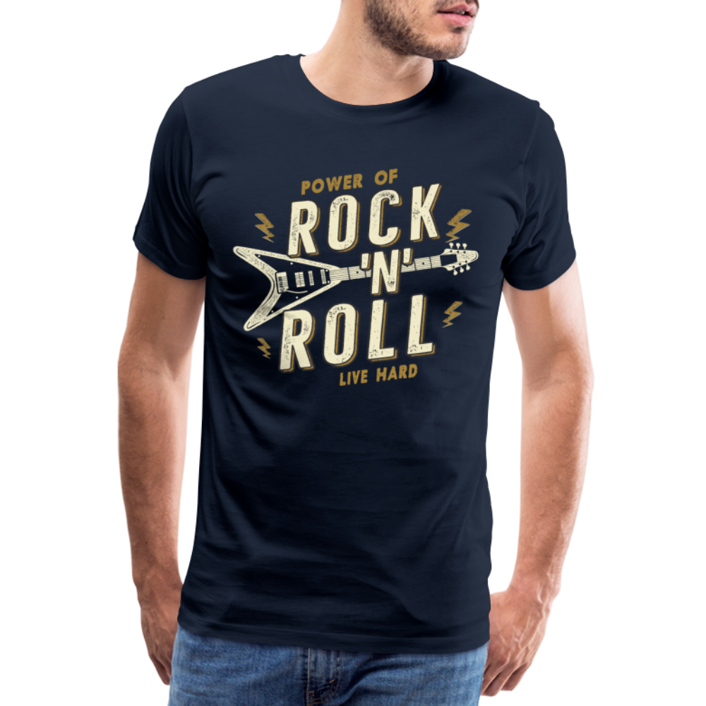 Rock & Roll 49 Premium T-Shirt Herren - Navy