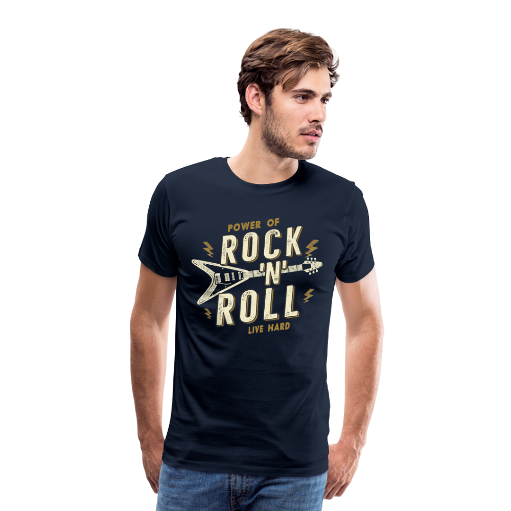 Rock & Roll 49 Premium T-Shirt Herren - Navy