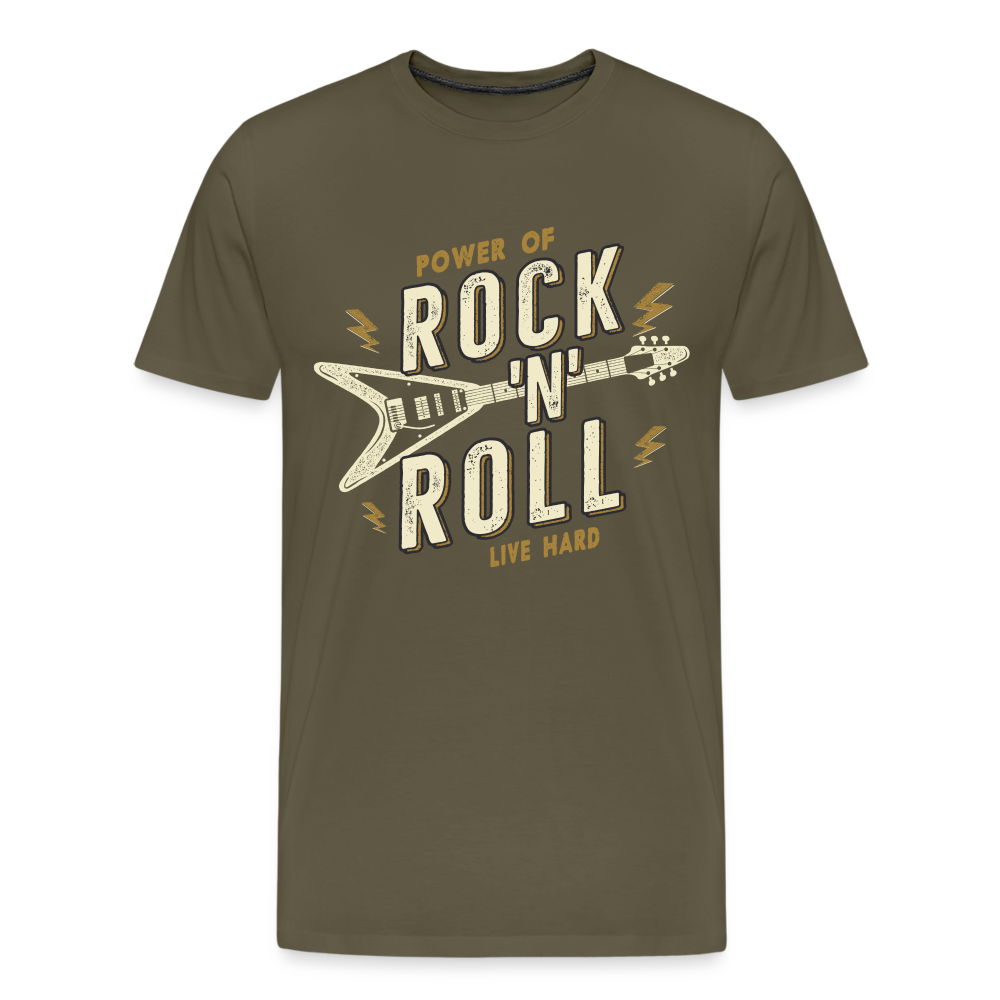 Rock & Roll 49 Premium T-Shirt Herren - Khaki