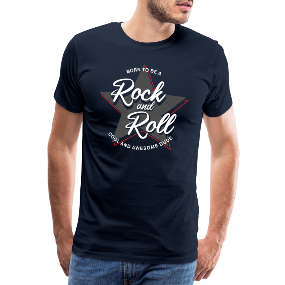 Rock & Roll 50 Premium T-Shirt Herren - Navy