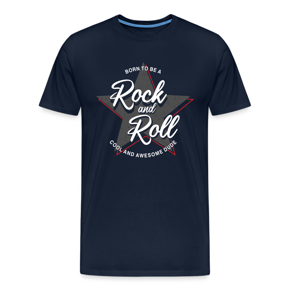 Rock & Roll 50 Premium T-Shirt Herren - Navy