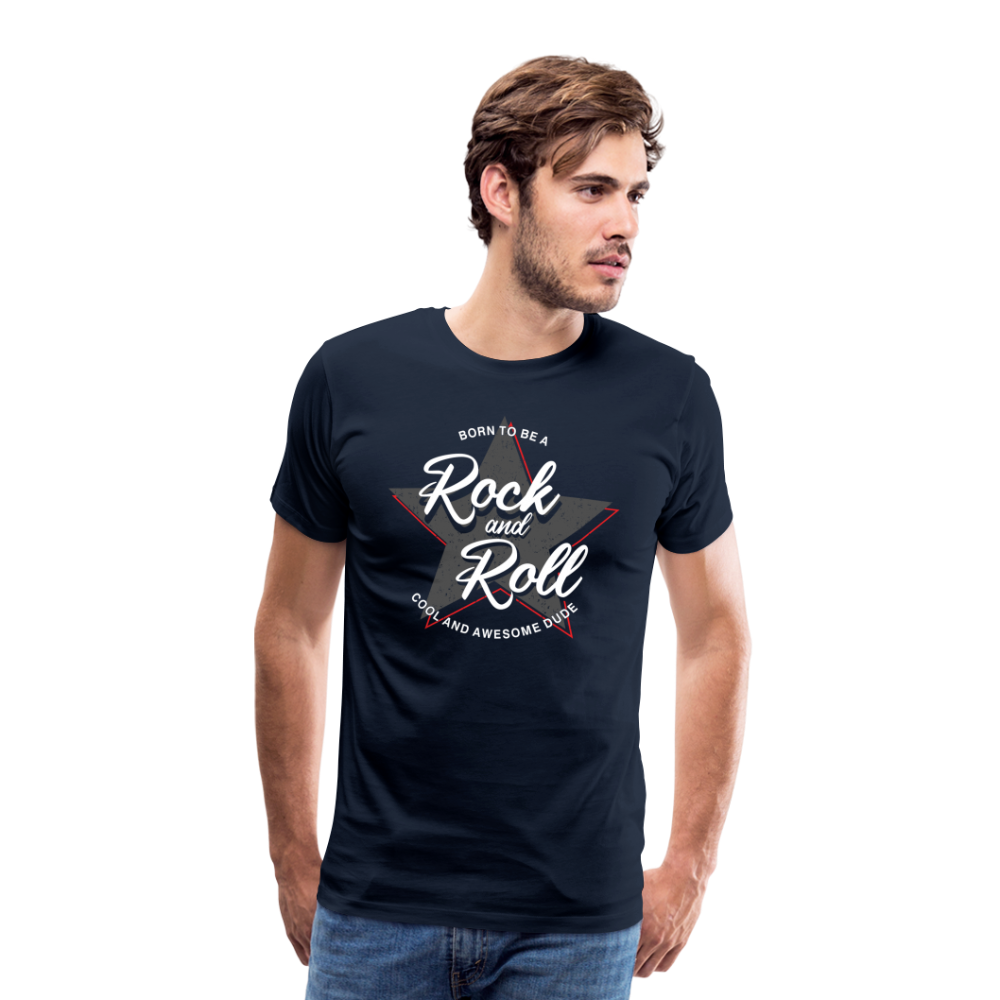 Rock & Roll 50 Premium T-Shirt Herren - Navy