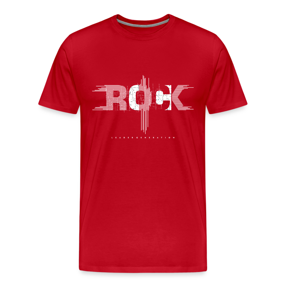 Rock & Roll 51 Premium T-Shirt Herren - Rot