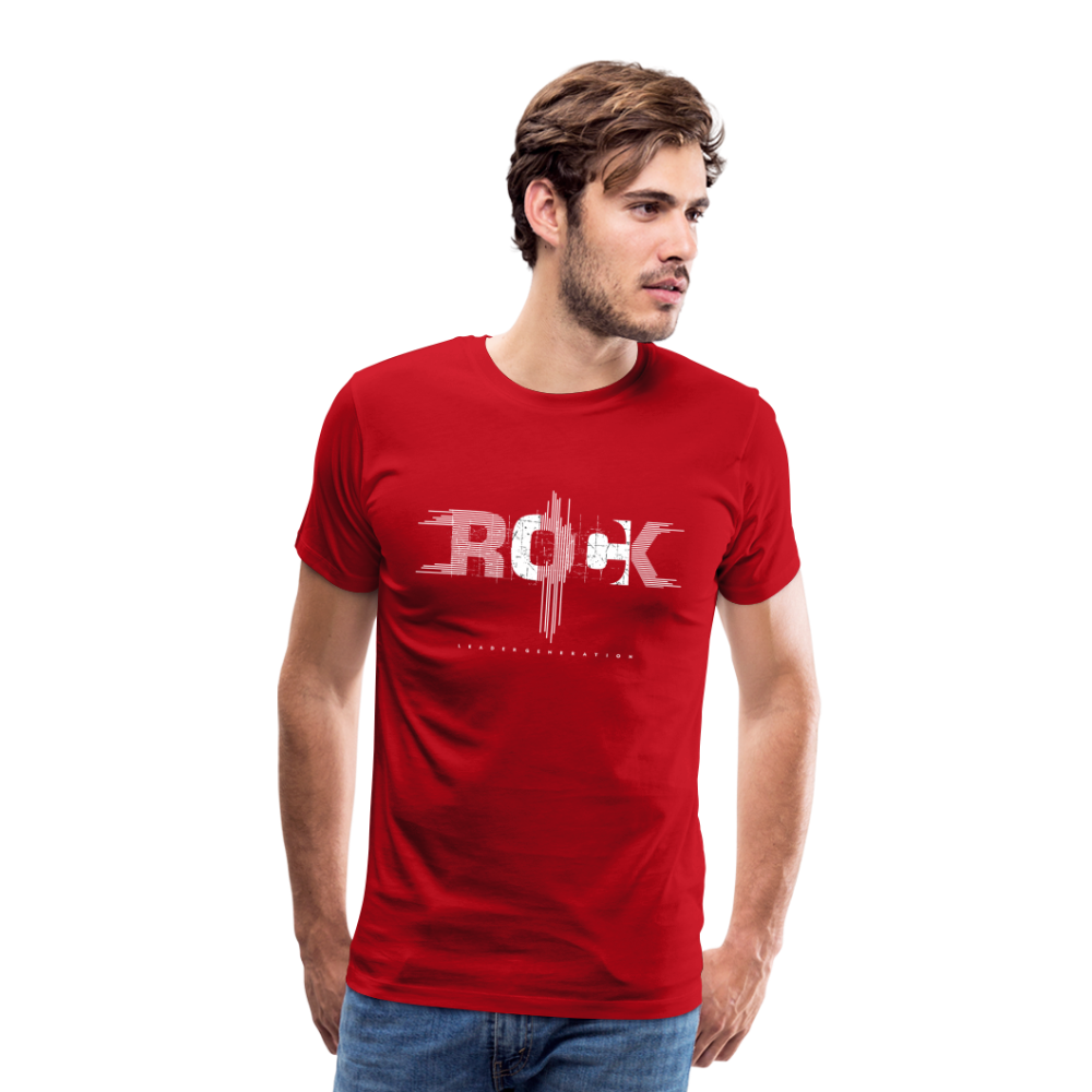 Rock & Roll 51 Premium T-Shirt Herren - Rot