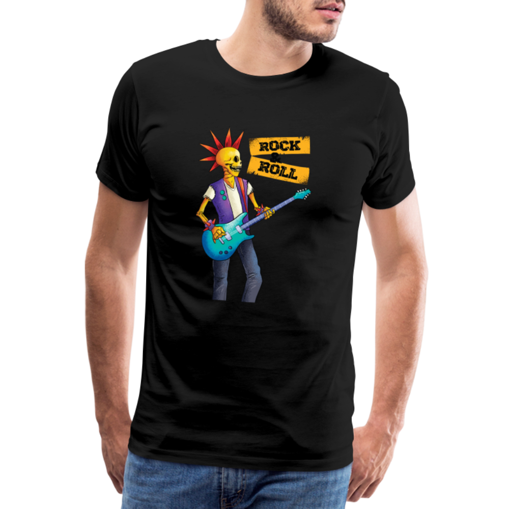 Rock & Roll 53 Premium T-Shirt Herren - Schwarz