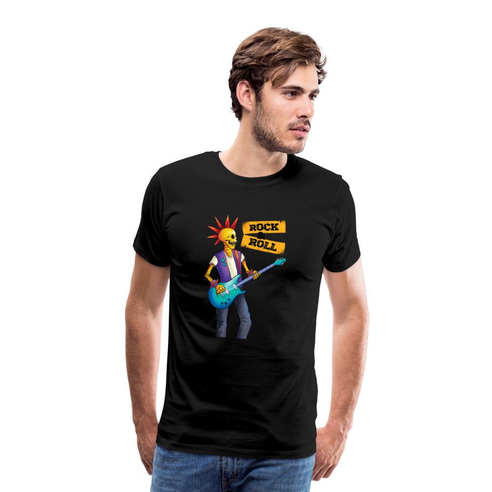 Rock & Roll 53 Premium T-Shirt Herren - Schwarz
