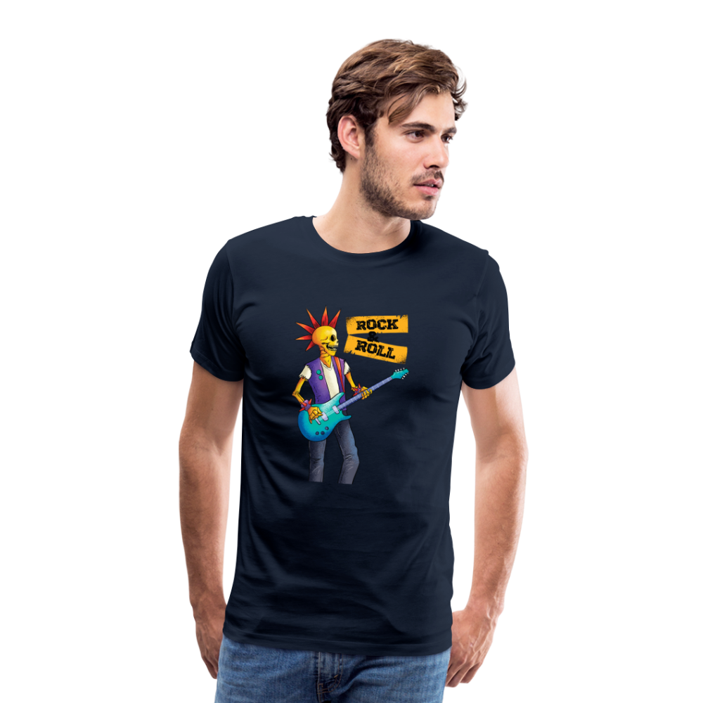 Rock & Roll 53 Premium T-Shirt Herren - Navy