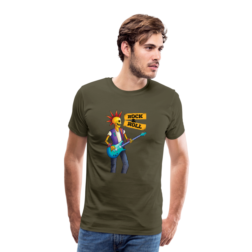 Rock & Roll 53 Premium T-Shirt Herren - Khaki