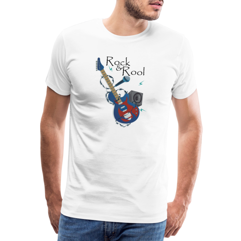 Rock & Roll 56 Premium T-Shirt Herren - Weiß